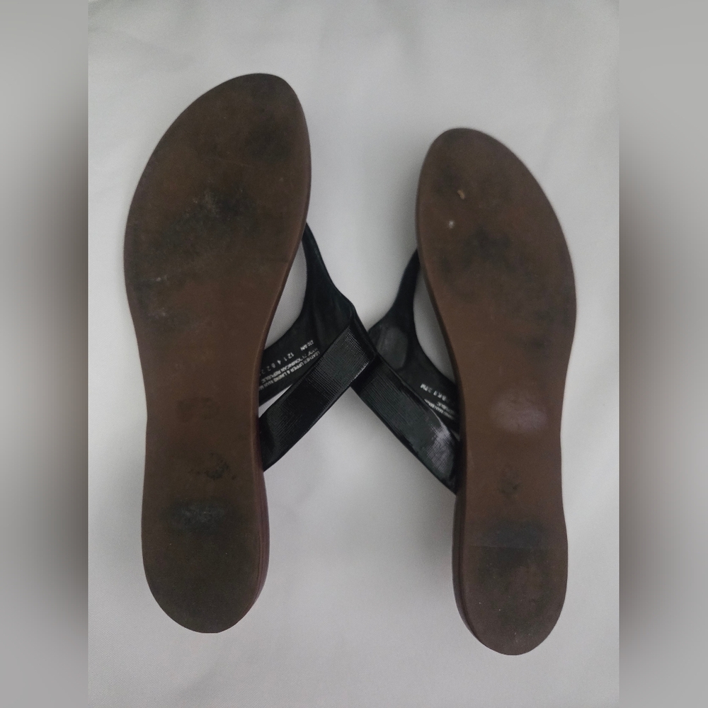 Tory Burch Black and Brown Sandals - Picture 4 of 4